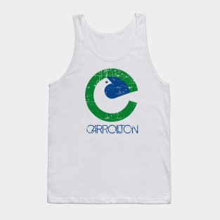 Carrollton Texas Distressed Tank Top